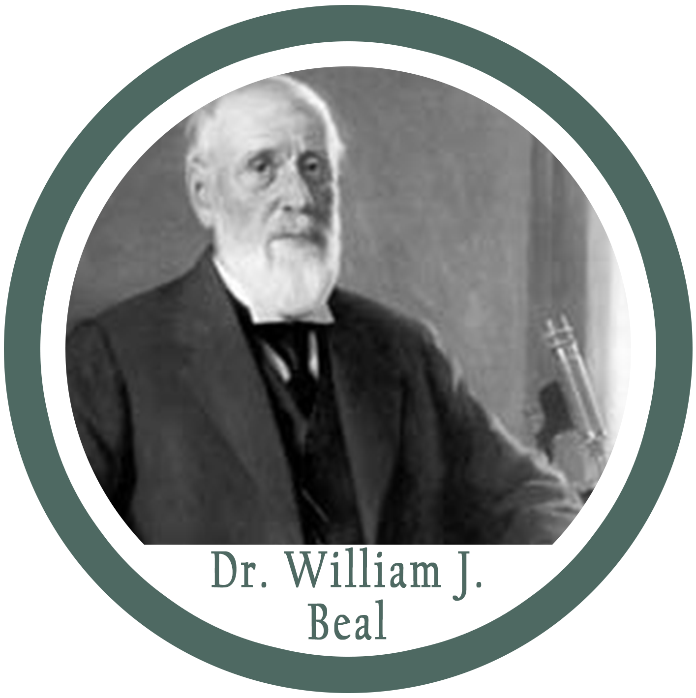 Dr. Beal picture sitting 